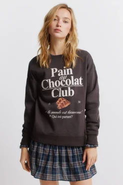 Springfield Sudadera Caf&eacute; boheme^Mujer Sudaderas