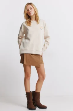 Springfield Sudadera Caf&eacute; boheme^Mujer Sudaderas