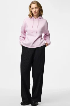 Pieces Sudadera capucha b&aacute;sica^Mujer Sudaderas