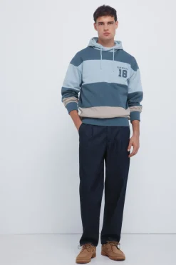 Springfield Sudadera capucha cortes^Hombre Sudaderas