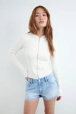 Balmohk Sudadera capucha cremallera^Mujer Sudaderas