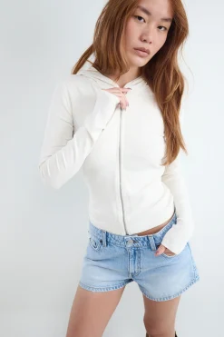 Balmohk Sudadera capucha cremallera^Mujer Sudaderas