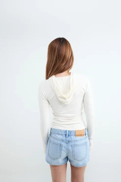 Balmohk Sudadera capucha cremallera^Mujer Sudaderas