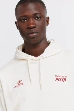 Springfield Sudadera capucha pizza^Hombre Sudaderas