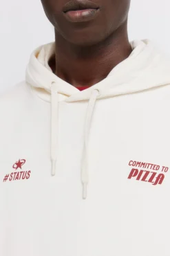 Springfield Sudadera capucha pizza^Hombre Sudaderas