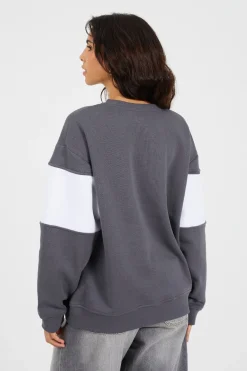 Brave Soul Sudadera con bordado^Mujer Sudaderas