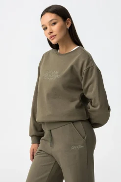 Tiffosi Sudadera con Bordado Frontal^Mujer Sudaderas