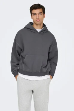 Only & Sons Sudadera con capucha.^Hombre Sudaderas
