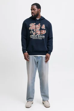 Jack & Jones PLUS Sudadera con capucha b&aacute;sica^Hombre Sudaderas