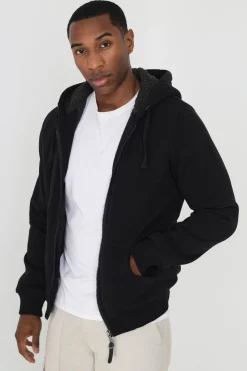 Brave Soul Sudadera con capucha y borrego^Hombre Sudaderas