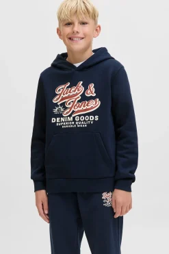 Jack & Jones Junior Sudadera con capucha y logo^Niños Sudaderas