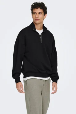 Only & Sons Sudadera con cremallera.^Hombre Sudaderas
