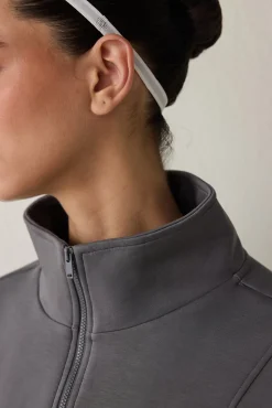 Penti Sudadera con media cremallera y tacto sedoso.^Mujer Sudaderas