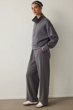 Penti Sudadera con media cremallera y tacto sedoso.^Mujer Sudaderas