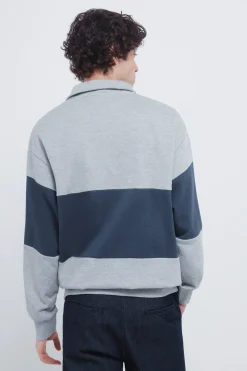 Springfield Sudadera cortes escudo^Hombre Sudaderas