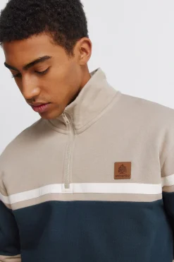 Springfield Sudadera cremallera cortes^Hombre Sudaderas