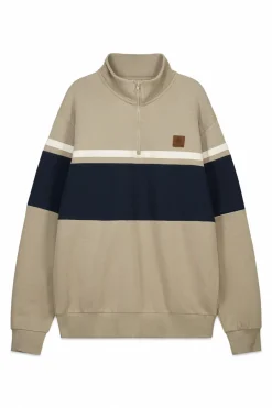 Springfield Sudadera cremallera cortes^Hombre Sudaderas