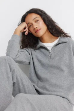 Springfield Sudadera cuello cremallera^Mujer Sudaderas|Total Look