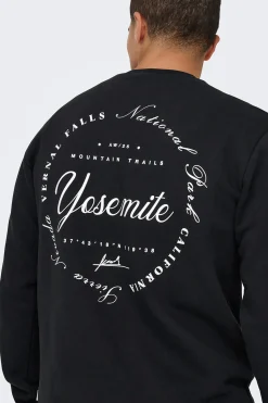 Only & Sons Sudadera cuello redondo^Hombre Sudaderas