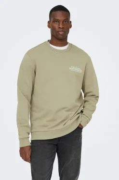 Only & Sons Sudadera cuello redondo^Hombre Sudaderas