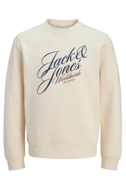 Jack & Jones Sudadera cuello redondo logo^Hombre Sudaderas