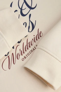 Jack & Jones Sudadera cuello redondo logo^Hombre Sudaderas