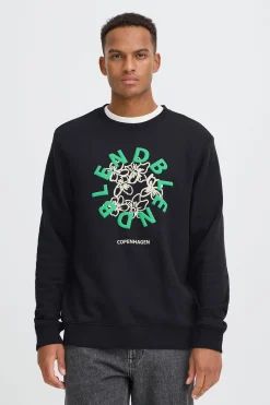 Blend Sudadera cuello redondo logo^Hombre Sudaderas