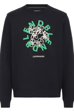 Blend Sudadera cuello redondo logo^Hombre Sudaderas