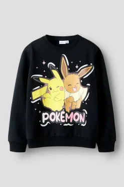 Name It Sudadera cuello redondo Pokemon^Niños Camisetas|Licencias