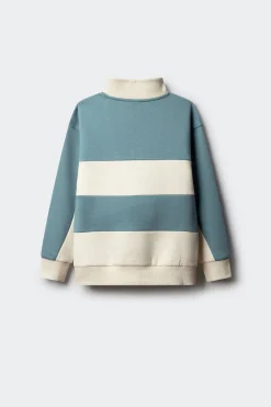 Springfield Kids Sudadera cuello subido a rayas ni&ntilde;o^Niños Sudaderas