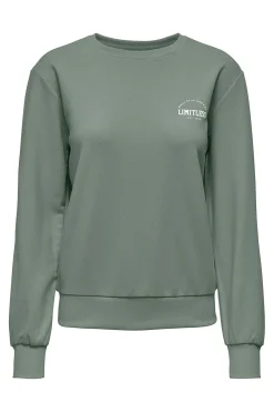 Only Play Sudadera deportiva cuello redondo^Mujer Sudaderas|Deporte