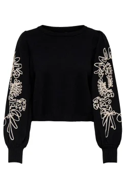 Only Sudadera detalles bordados^Mujer Sudaderas