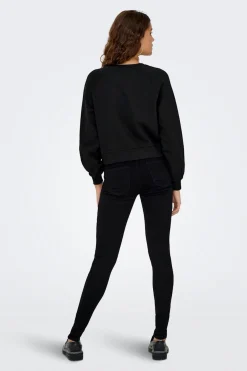 Only Sudadera dibujo frontal^Mujer Sudaderas