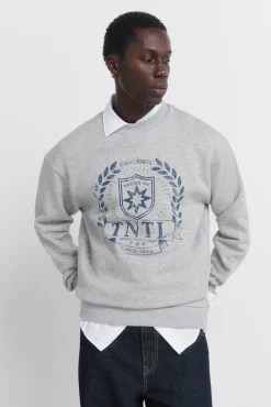 Springfield Sudadera escudo^Hombre Sudaderas