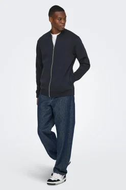 Only & Sons Sudadera estilo bomber.^Hombre Cazadoras