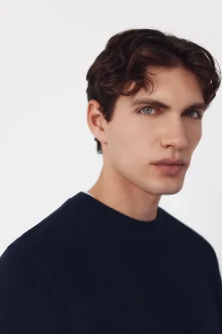 Cortefiel Sudadera estructura cuello caja^Hombre Sudaderas