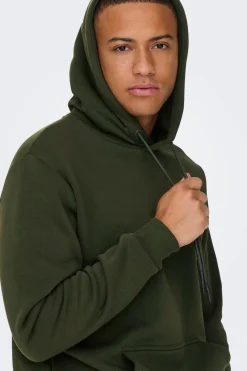 Only & Sons Sudadera felpada con capucha^Hombre Sudaderas