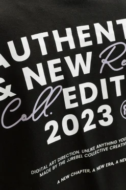 JJ REBEL Sudadera holgada backprint^Hombre Sudaderas