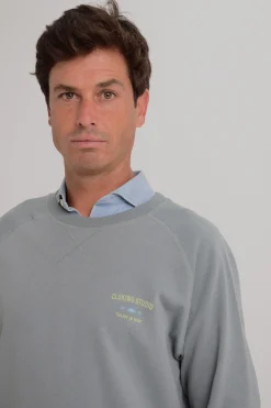 Cloking Sudadera Lavada Enjoy The Now^Hombre Sudaderas