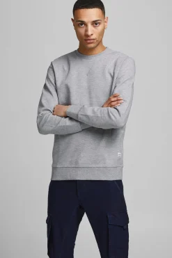 Jack & Jones Sudadera lisa algodón^Hombre Sudaderas