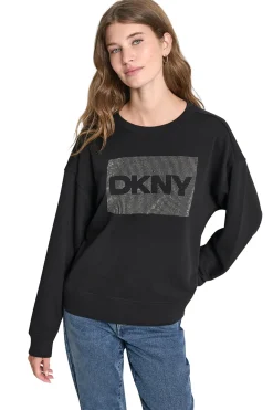 DKNY Sudadera logo^Mujer Sudaderas