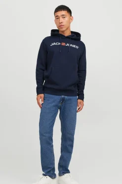 Jack & Jones Sudadera logo capucha^Hombre Sudaderas