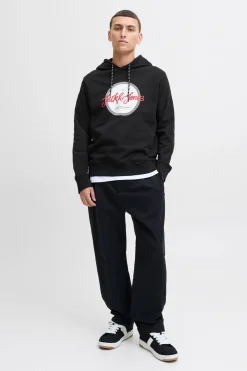 Jack & Jones Sudadera logo con capucha^Hombre Sudaderas