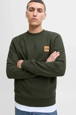 Jack & Jones Sudadera logo contraste^Hombre Sudaderas