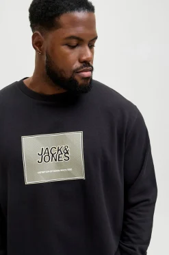 Jack & Jones PLUS Sudadera logo cuadrado^Hombre Sudaderas
