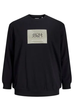 Jack & Jones PLUS Sudadera logo cuadrado^Hombre Sudaderas