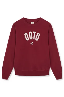 OOTO Sudadera logo cuello redondo^Hombre Sudaderas