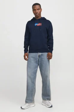 Jack & Jones Sudadera logo frontal^Hombre Sudaderas