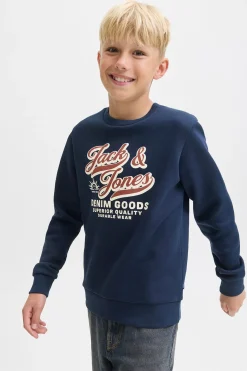 Jack & Jones Junior Sudadera logo grande^Niños Sudaderas