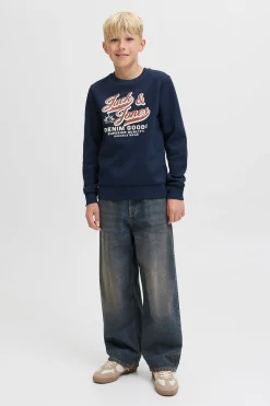 Jack & Jones Junior Sudadera logo grande^Niños Sudaderas